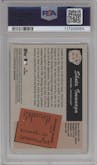 Shota Imanaga from the 2024 Bowman's Best set graded by PSA and given an overall grade of 9.