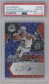 Jason Williams from the 2022-23 Panini Mosaic set featuring a Red parallel graded by PSA and given an overall grade of 10.