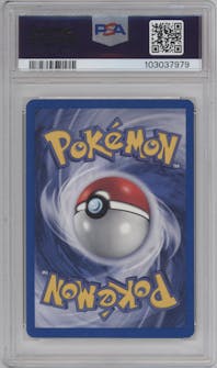 Rocket's Zapdos from the 2000 Pokemon GH set graded by PSA and given an overall grade of 9.