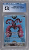 Galarian Moltres from the 2022 Pokemon SWSH JPN set graded by CSG and given an overall grade of 9.5.