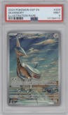 Skarmory from the 2024 Pokemon SV set graded by PSA and given an overall grade of 9.