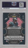 Jalen Carter from the 2023 Panini Mosaic set featuring a Blue Mosaic parallel graded by PSA and given an overall grade of 9.