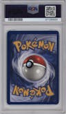 Moltres from the 1999 Pokemon set graded by PSA and given an overall grade of 7.