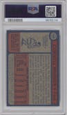 Cornell Warner from the 1974-75 Topps set graded by PSA and given an overall grade of 9.