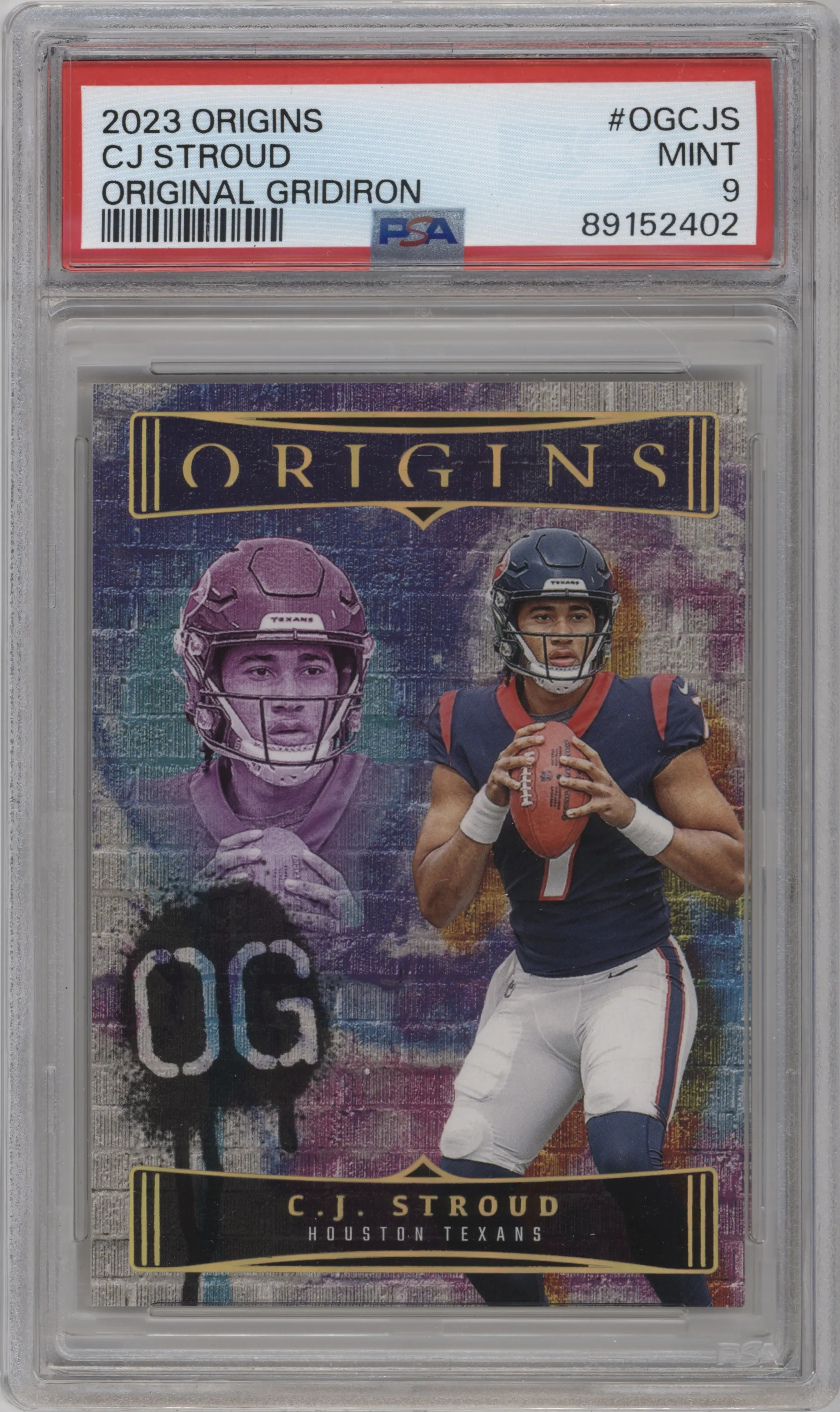2023 Panini Origins Original Gridiron C.J. Stroud PSA 9