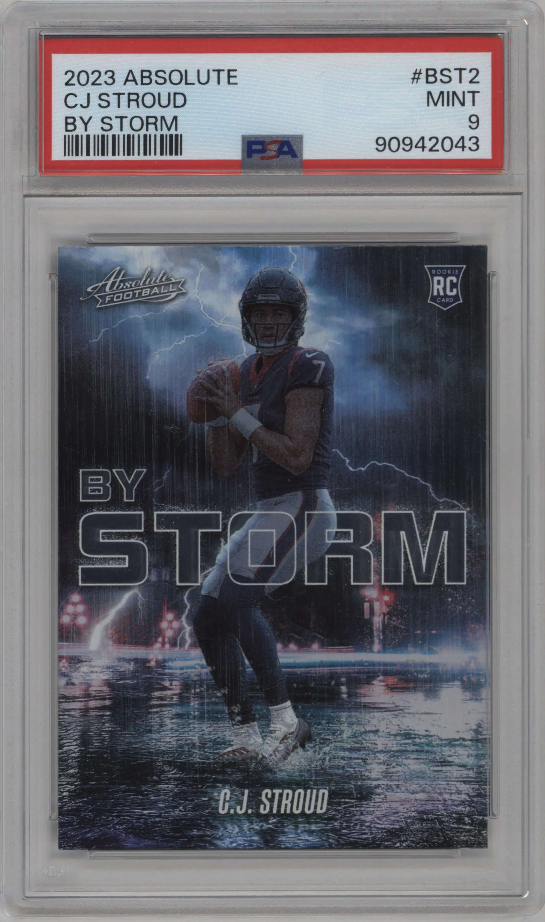 2023 Panini Absolute By Storm C.J. Stroud #BST-2 PSA 9