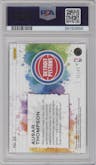 Ausar Thompson from the 2023-24 Panini Court Kings set featuring a Violet parallel graded by PSA and given an overall grade of 10.