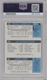 Larry Bird/Julius Erving/Magic Johnson from the 1980-81 Topps set graded by PSA and given an overall grade of 6.