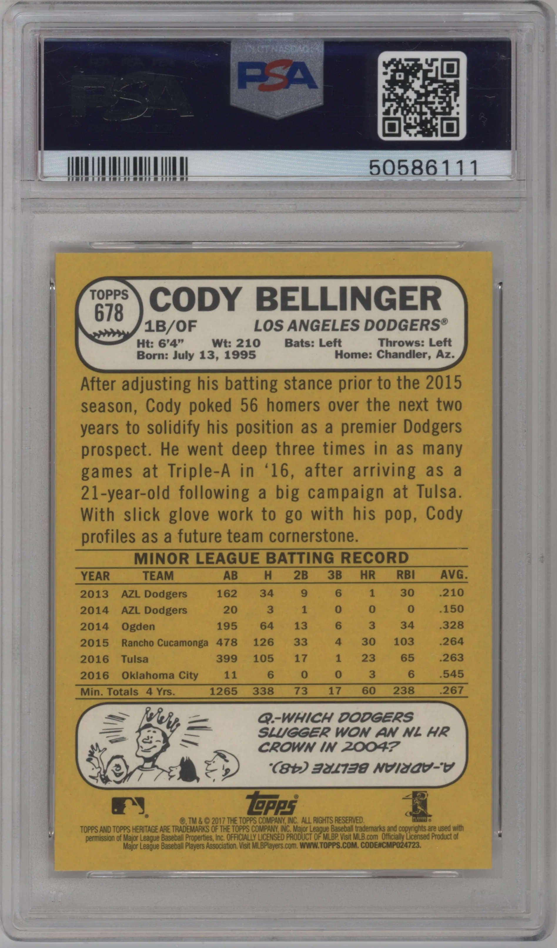 Cody Bellinger