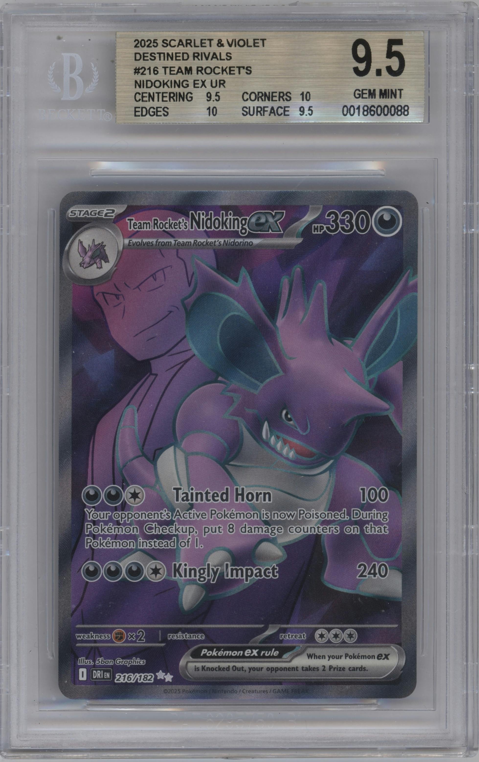 Team Rocket's Nidoking ex