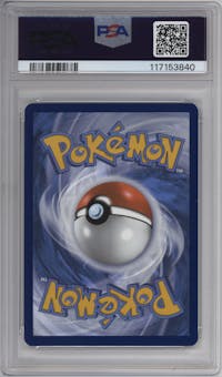 Umbreon ex from the 2025 Pokemon SV set graded by PSA and given an overall grade of 10.