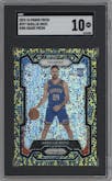 Vasilije Micic from the 2023-24 Panini Prizm set featuring a King Snake parallel graded by SGC and given an overall grade of 10.