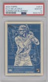 Elly De La Cruz from the 2024 Topps  set graded by PSA and given an overall grade of 10.