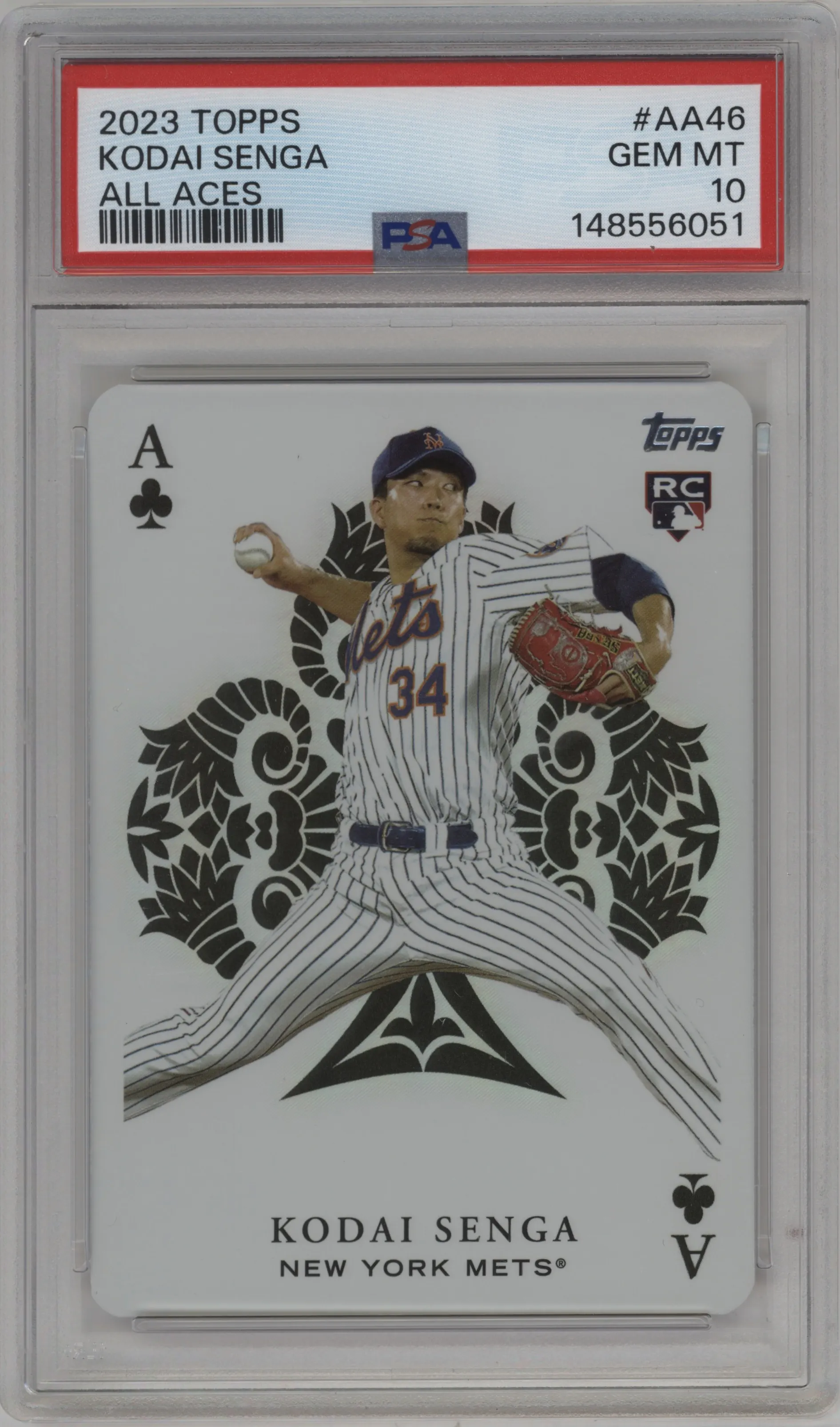 2023 Topps Series 2 All Aces Kodai Senga #AA-46 PSA 10