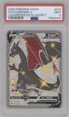 Charizard V from the 2020 Pokemon SWSH set graded by PSA and given an overall grade of 9.