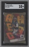 Dak Prescott from the 2024 Panini Score set graded by SGC and given an overall grade of 10.