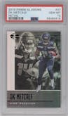 DK Metcalf from the 2019 Panini Illusions set featuring a Retail parallel graded by PSA and given an overall grade of 10.