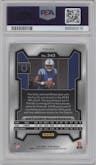 Anthony Richardson from the 2023 Panini Prizm set featuring a Silver Prizm parallel graded by PSA and given an overall grade of 10.