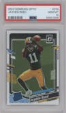 Jayden Reed from the 2023 Donruss Optic set graded by PSA and given an overall grade of 10.