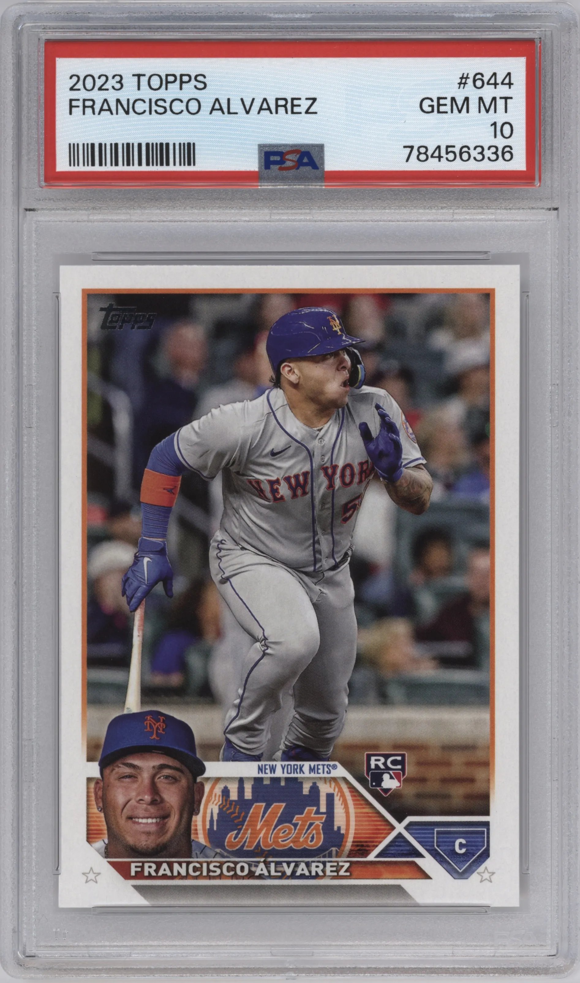 2023 Topps Series 2 Francisco Alvarez PSA 10
