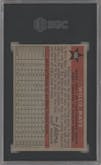 Willie Mays from the 1958 Topps set graded by SGC and given an overall grade of 3.5.