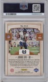 Jordan Love from the 2020 Panini Legacy set featuring a Bronze parallel graded by PSA and given an overall grade of 9.