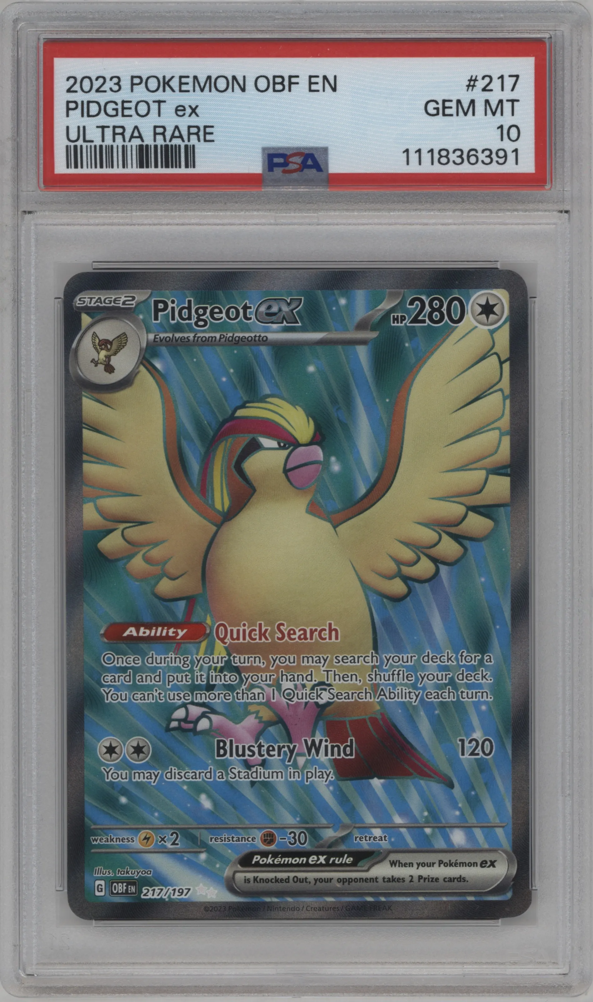 Pidgeot ex