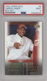 Lebron James from the 2003-04 Upper Deck LeBron James  set graded by PSA and given an overall grade of 9.