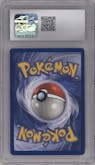 Mewtwo from the 1999 Pokemon set featuring a Movie Promo parallel graded by CSG and given an overall grade of 8.5.