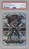 Scoot Henderson from the 2023-24 Panini Select  set featuring a Disco Prizm parallel graded by PSA and given an overall grade of 10.