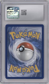 Blastoise ex from the 2023 Pokemon SV set graded by CSG and given an overall grade of 10.