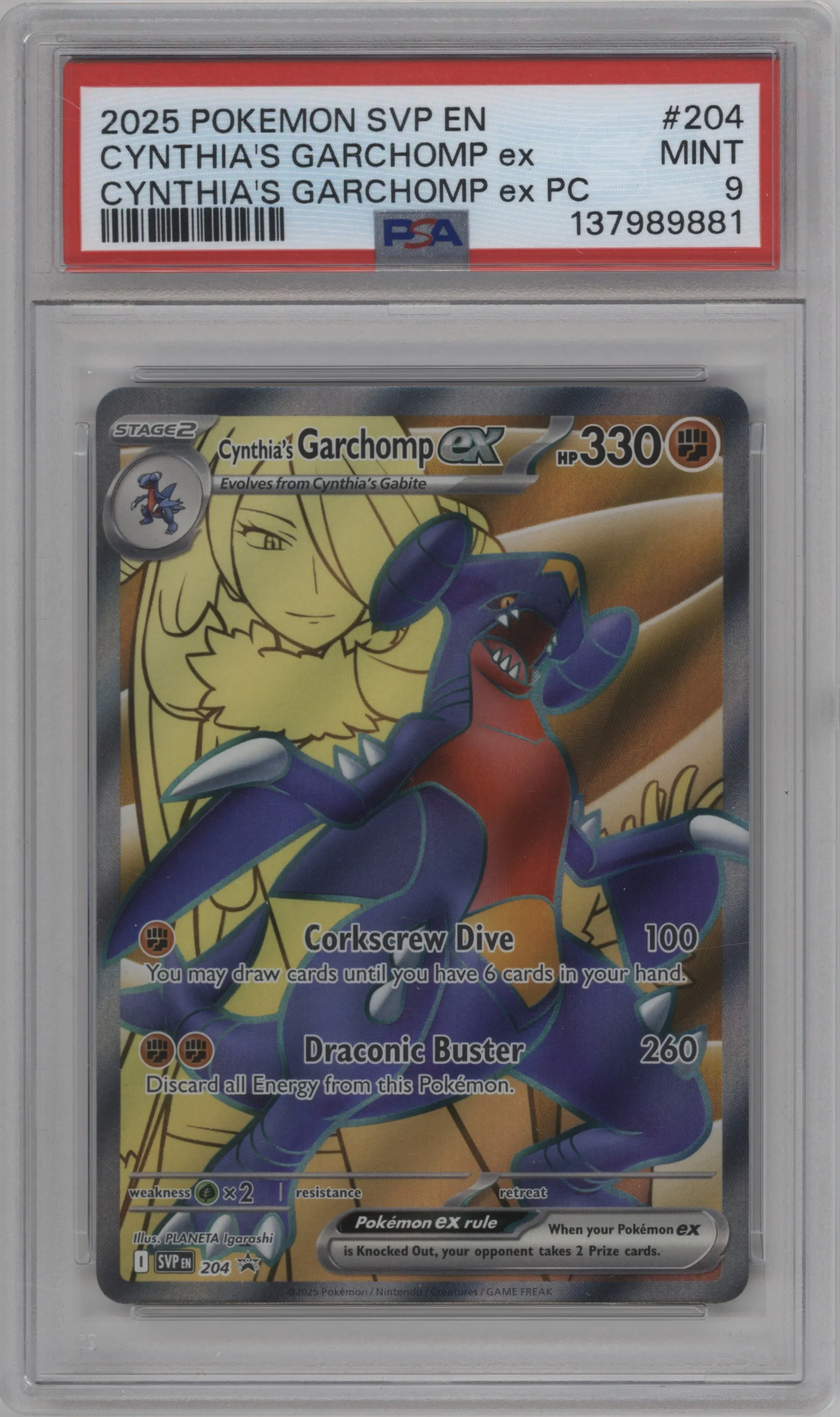 Cynthia's Garchomp ex