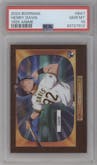 Henry Davis from the 2024 Bowman set graded by PSA and given an overall grade of 10.