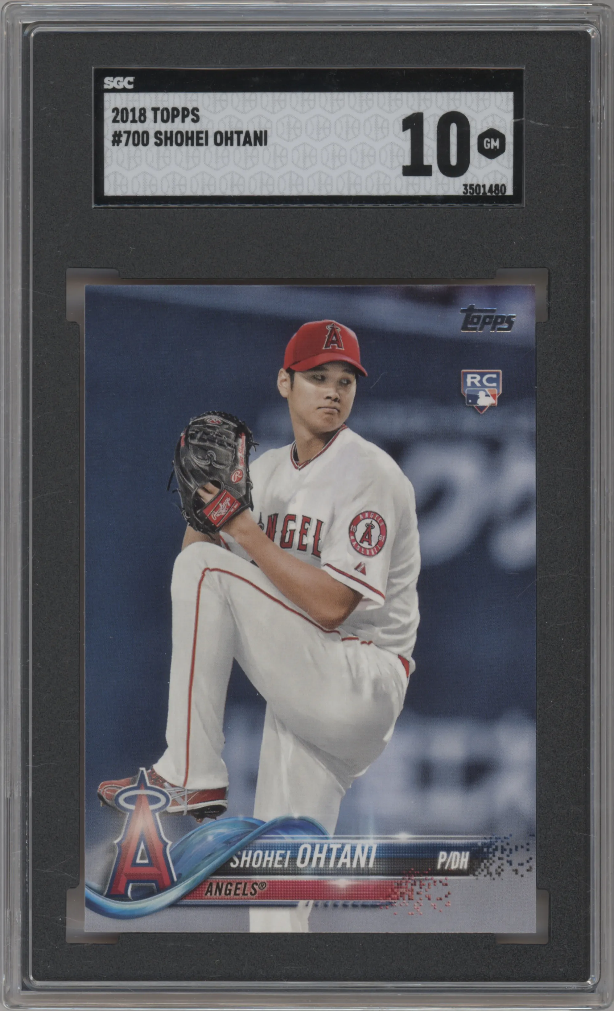 2018 Topps Series 2 Shohei Ohtani #700 SGC 10