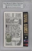 Frank Ramsey from the 1995 Action Packed Hall of Fame set graded by Beckett and given an overall grade of 0.