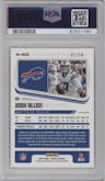 Josh Allen from the 2018 Panini Honors set featuring a 1st Down parallel graded by PSA and given an overall grade of 10.