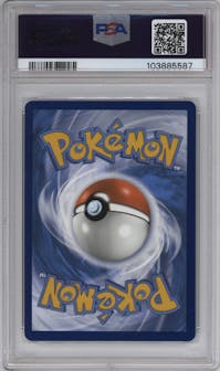 Mewtwo VSTAR from the 2023 Pokemon SWSH set graded by PSA and given an overall grade of 9.