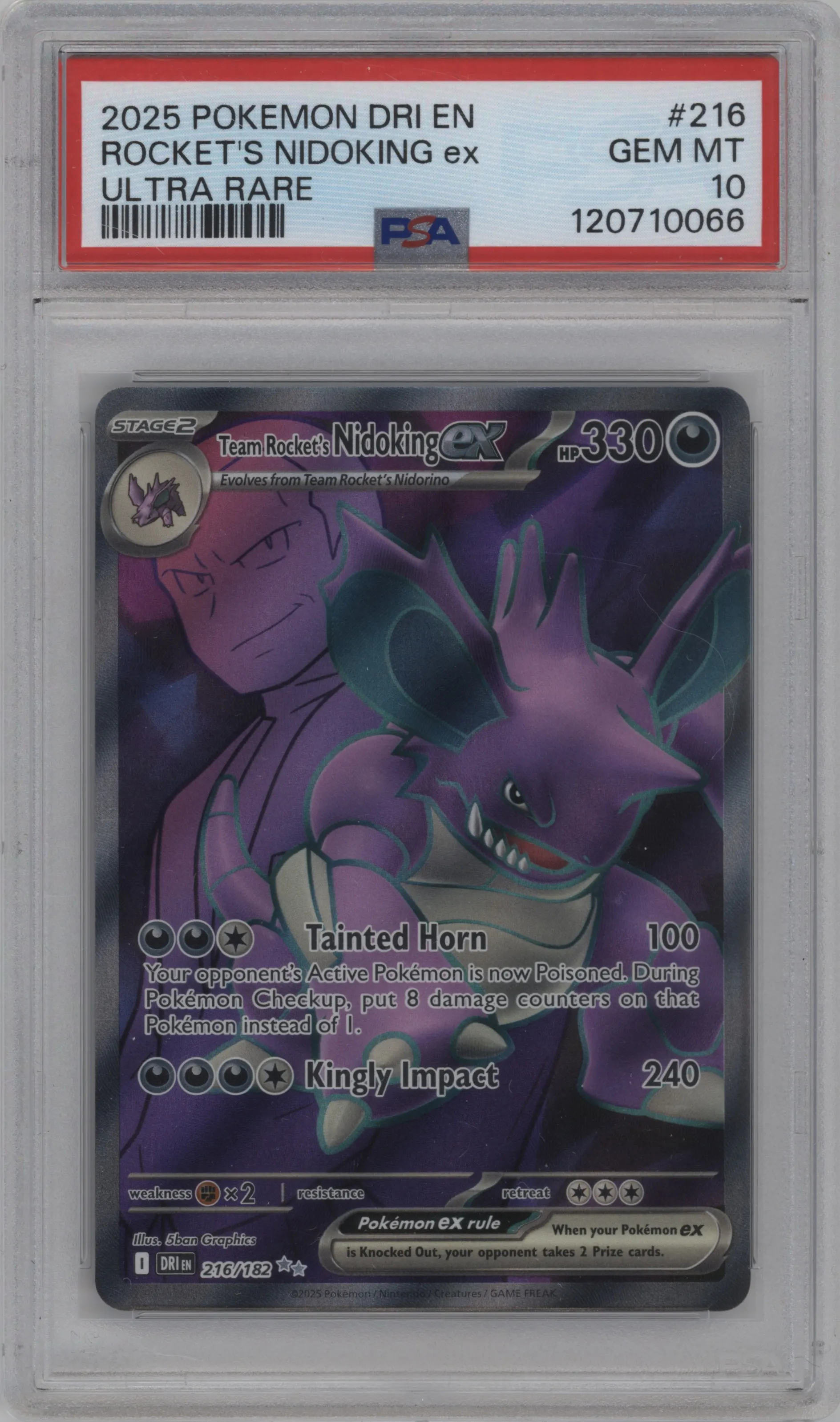 Team Rocket's Nidoking ex