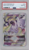Mewtwo VSTAR from the 2022 Pokemon SWSH set graded by PSA and given an overall grade of 10.