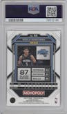 Paolo Banchero from the 2022-23 Panini Prizm Monopoly set graded by PSA and given an overall grade of 10.