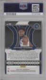Anthony Edwards from the 2020-21 Panini Prizm set graded by PSA and given an overall grade of 8.