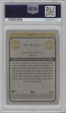 Shohei Ohtani from the 2022 Topps Heritage High Number set graded by PSA and given an overall grade of 10.