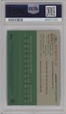 Ken Griffey Jr. from the 2023 Topps Chrome Platinum Anniversary set featuring a Refractor parallel graded by PSA and given an overall grade of 9.