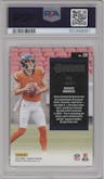 Bo Nix from the 2024 Donruss set graded by PSA and given an overall grade of 10.
