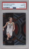 Caitlin Clark from the 2024 Panini Select WNBA set graded by PSA and given an overall grade of 10.