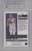 Tyrese Haliburton from the 2020-21 Panini Contenders Optic set graded by Beckett and given an overall grade of 9.