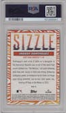 Jasson Domínguez  from the 2024 Topps Chrome Update set graded by PSA and given an overall grade of 9.
