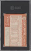 Sandy Koufax from the 1964 Topps set graded by SGC and given an overall grade of 3.5.