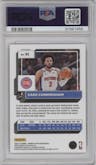 Cade Cunningham from the 2022-23 Panini Donruss Optic  set featuring a Basketball parallel graded by PSA and given an overall grade of 10.
