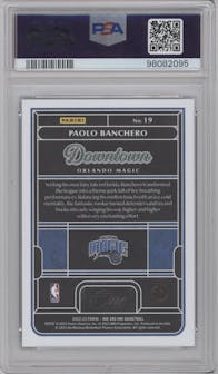 Paolo Banchero from the 2022-23 Panini One and One set graded by PSA and given an overall grade of 9.